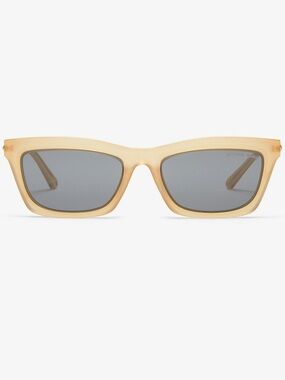Michael Kors Gold Rectangle Stowe sunglasses